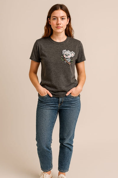 Koala Hand Painted Premium Quality T Shirt