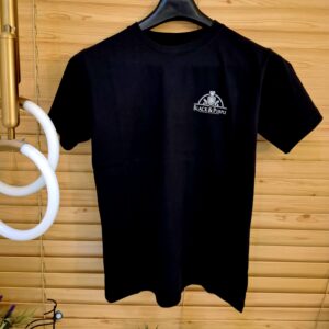 PREMIUM COTTON CREW NECK T-SHIRT BLACK