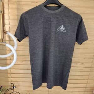 PREMIUM COTTON CREW NECK T-SHIRT CHARCOAL